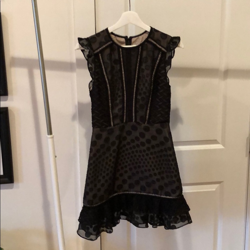 Reiss Black Mini Dress